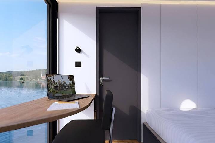 Ferienhaus für 4 Personen, mit Terrasse und Sauna in Lindow - 3