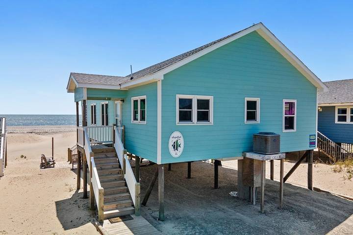 Vacation house for 8 people, with balcony/terrace in Oak Island (NC)
