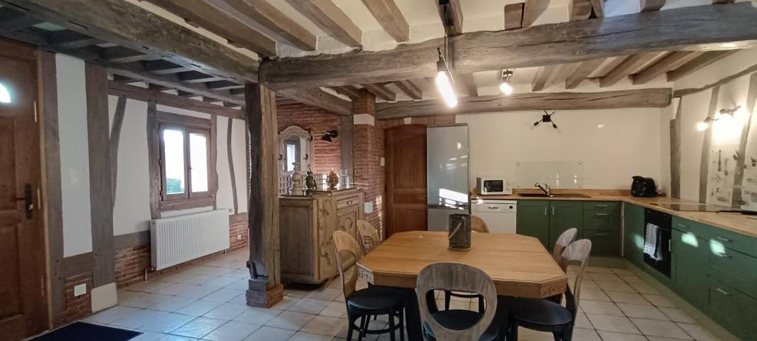 Location de vacances pour 6 personnes, avec jardin à Clères - 4