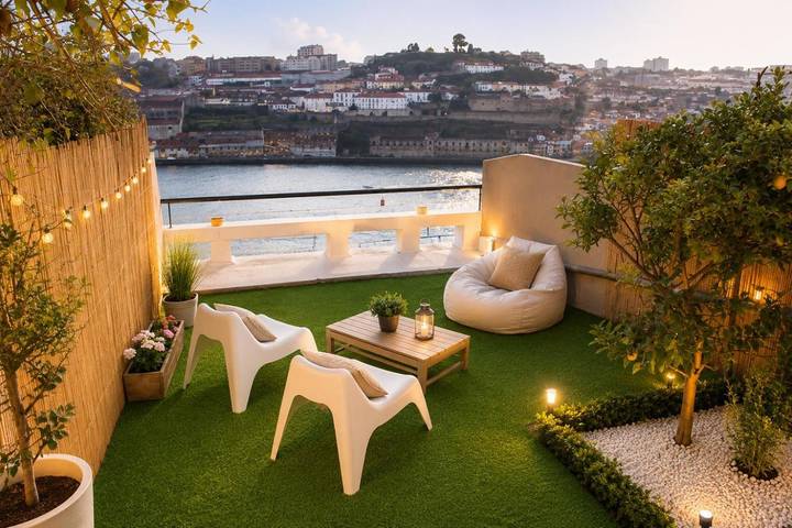 Apartamentos para temporada para 5 pessoas, com jardim e vista, com animais de estimação - 1