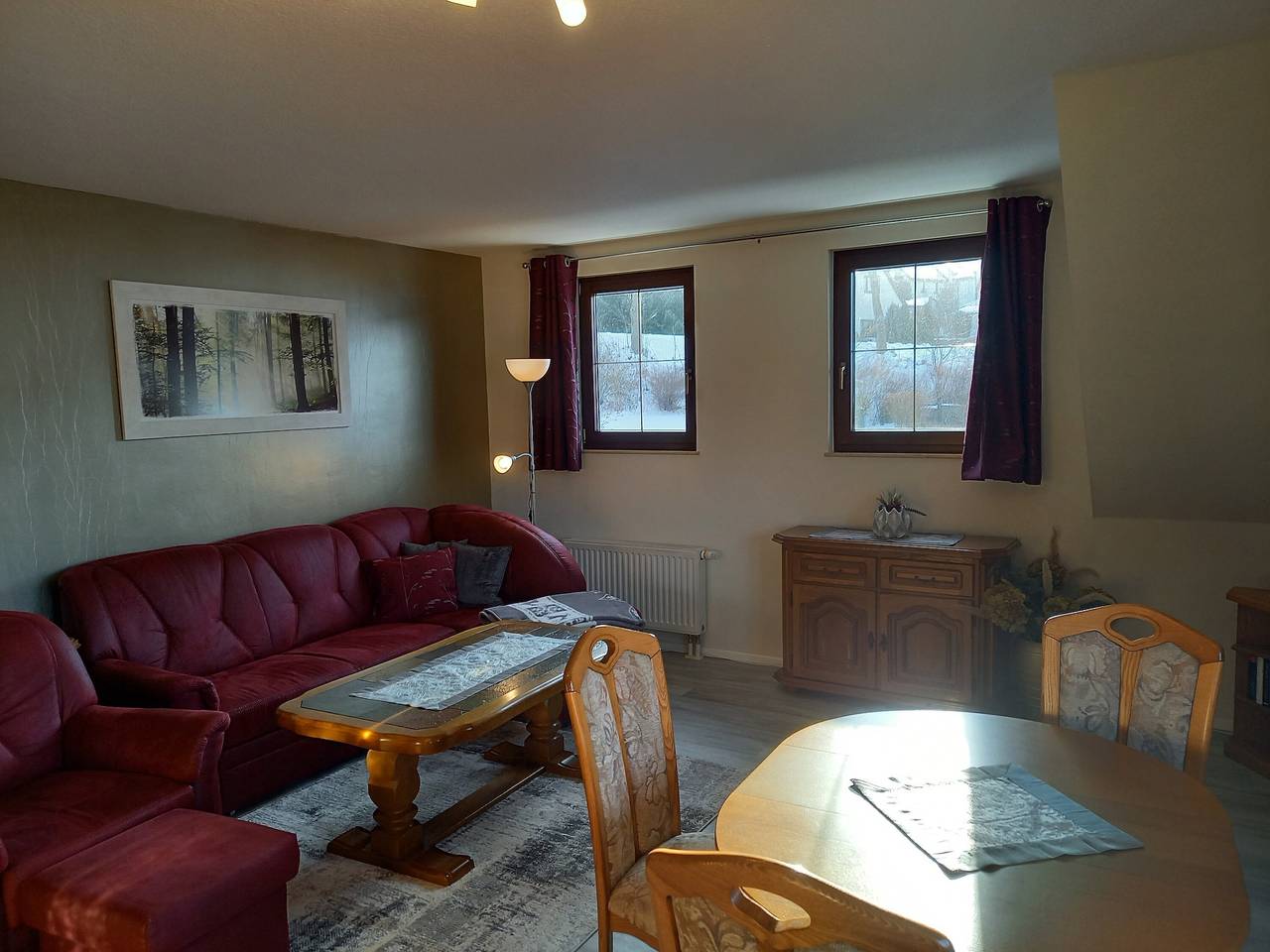 Ganze Wohnung, Ferienhaus Bergblick Zweiraum-Ferienwohnung-Obere Etage in Pobershau, Marienberg