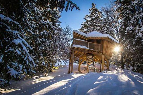 Cottage pour 4 personnes, avec vue et balcon