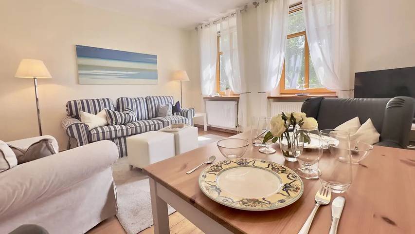 Ferienwohnung für 3 Personen, mit Garten in Altharlingersiel