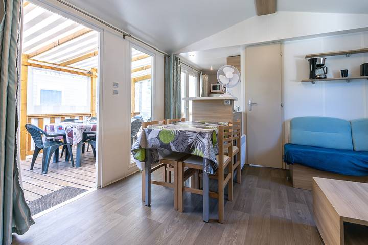 Camping pour 6 personnes, avec sauna et bassin pour enfant, adapté aux familles à Saint-Jean-de-Monts - 3