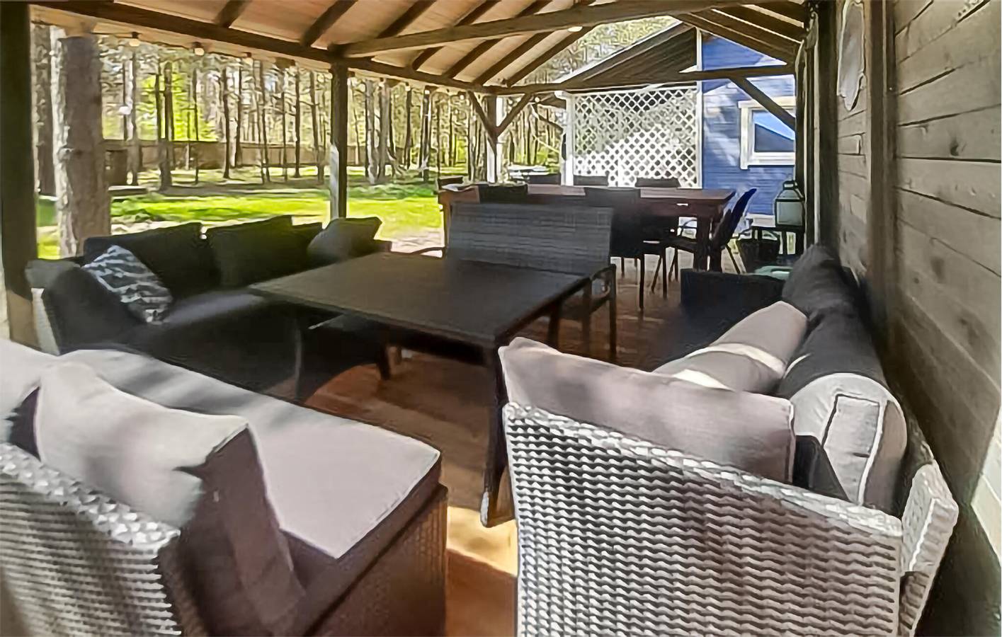 Ferienhaus für 5 Personen mit Terrasse in Bąk, Tucheler Heide