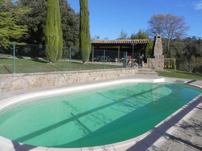 Casa rural para 10 personas, con jardín además de piscina y vistas en Osona - 4