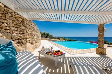 Villa per 11 Persone in Morciano di Leuca, Golfo di Taranto, Foto 3
