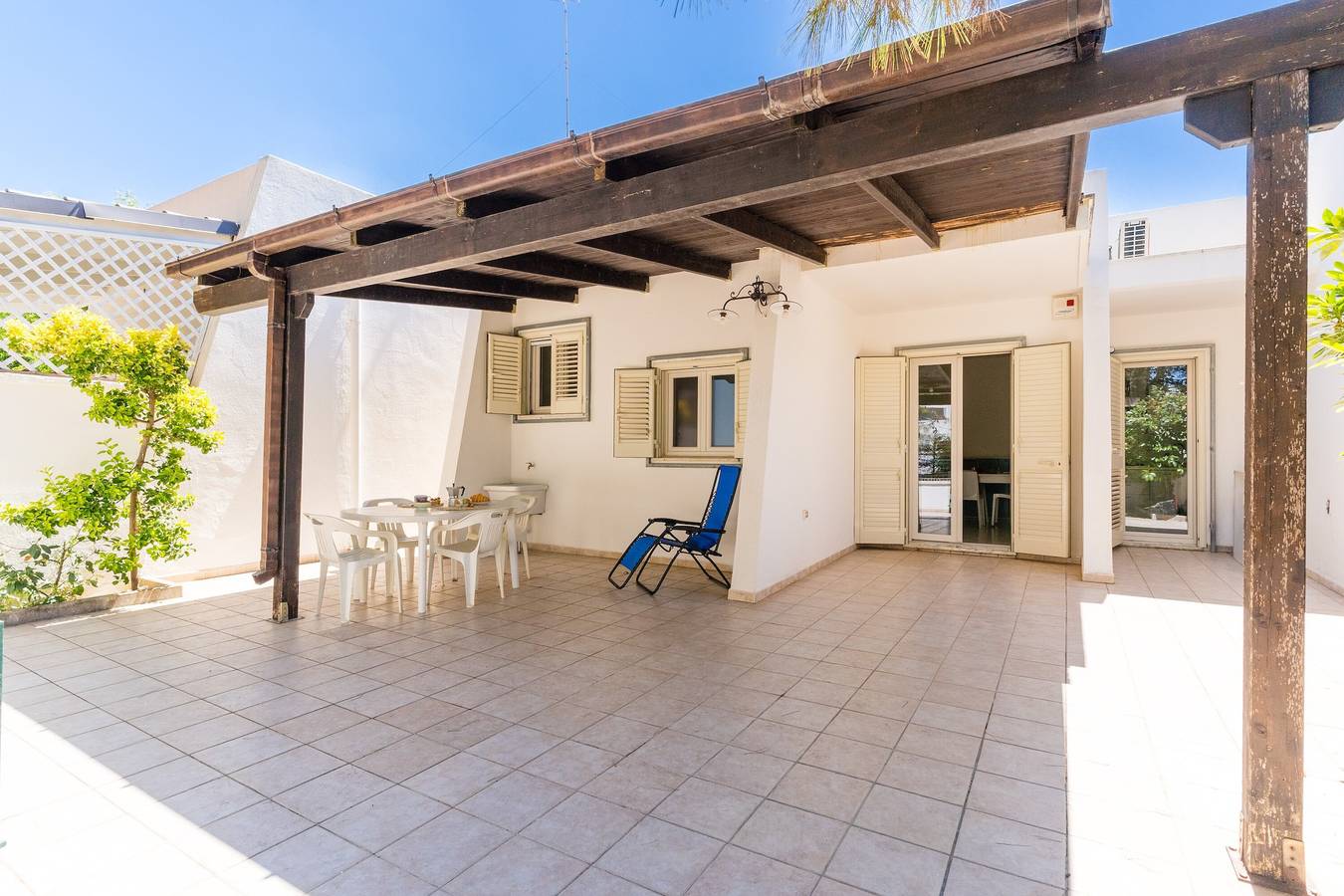 Ferienhaus 'Villetta Pinetata 452' mit privater Terrasse und Klimaanlage in Ugento, Golf von Tarent