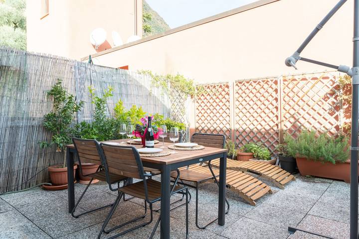 Ferienwohnung für 4 Personen, mit Garten und Seeblick sowie Kinderpool in Riva del Garda - 4
