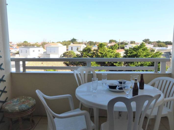 Appartement de vacances pour 4 personnes, avec balcon, animaux acceptés à Saint-Hilaire-de-Riez