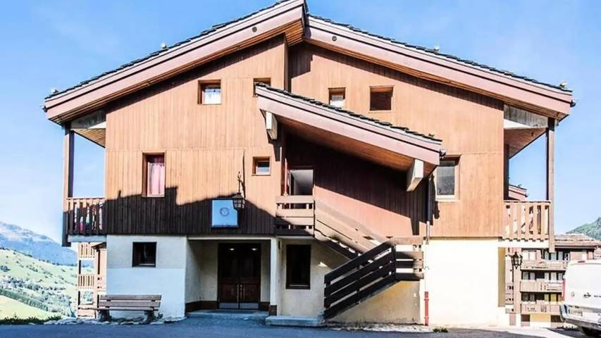 Chalet pour 5 personnes, avec balcon, animaux acceptés dans Valmorel