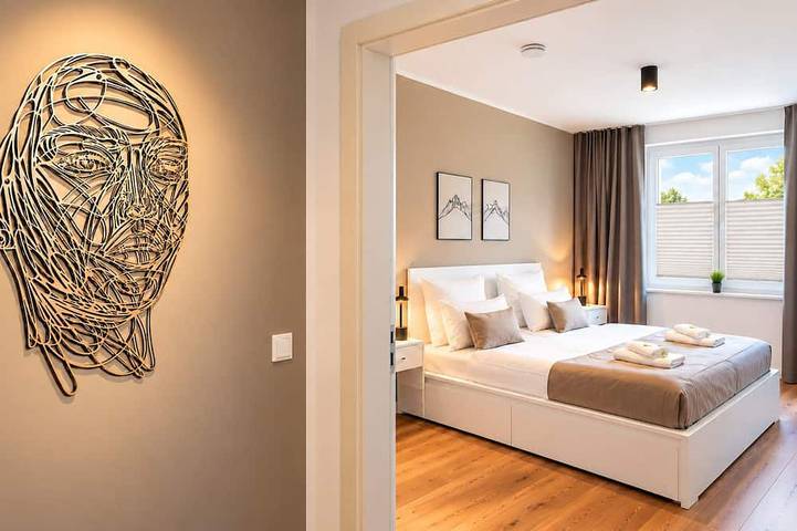 Apartamento de vacaciones para 6 personas, con jardín - 1