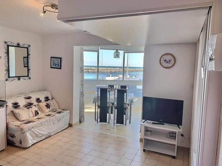 Ferienwohnung für 2 Personen, mit Balkon/Terrasse und Balkon, kinderfreundlich in Valras-Plage