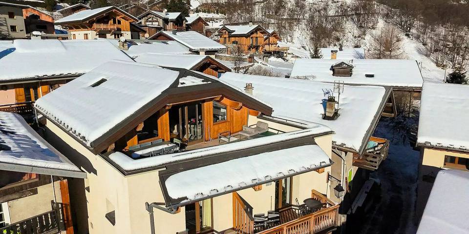 Chalet für 6 Personen, mit Balkon - 1