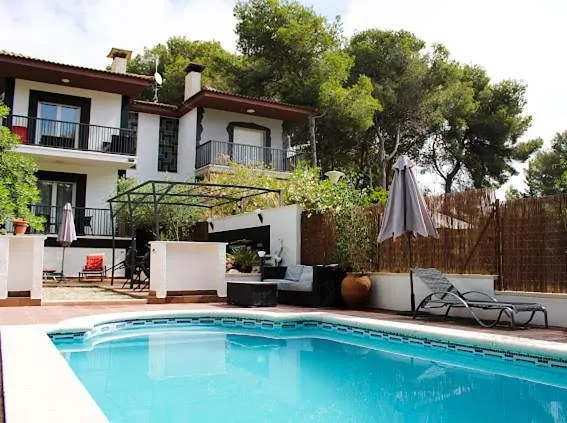 Maison de vacances pour 8 personnes, avec piscine ainsi que vue et jardin - 1