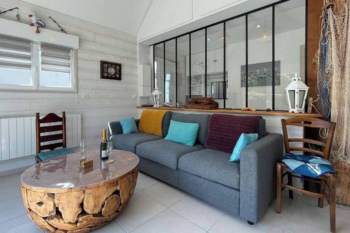 Maison de vacances pour 4 personnes, avec jardin dans Omaha Beach