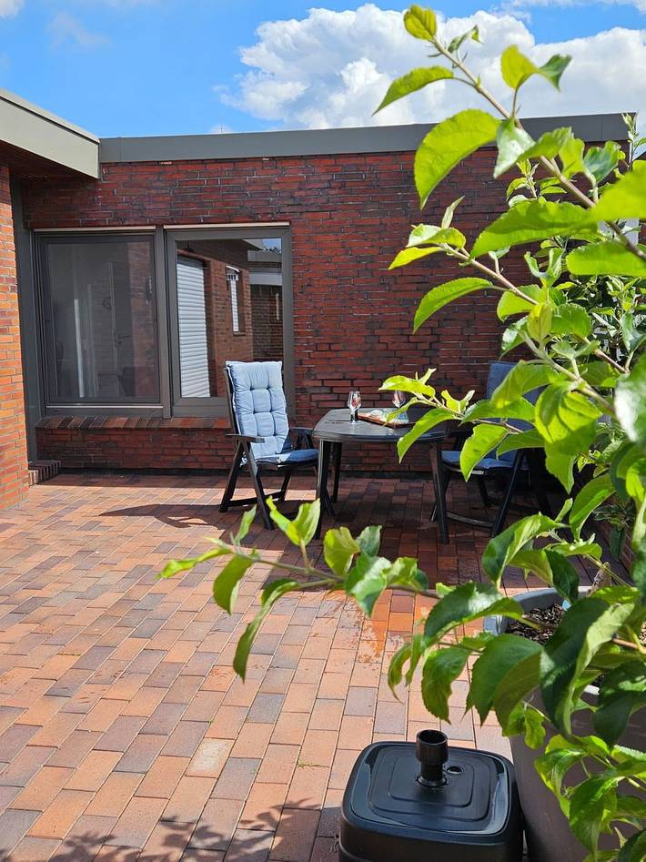 Ferienhaus für 4 Personen, mit Terrasse und Garten