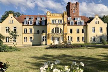 Ferienwohnung für 4 Personen, mit Garten und Balkon in Lelkendorf