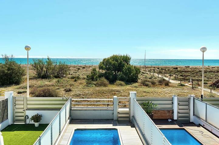 Ferienhaus für 6 Personen, mit Garten und Whirlpool sowie Balkon - 1