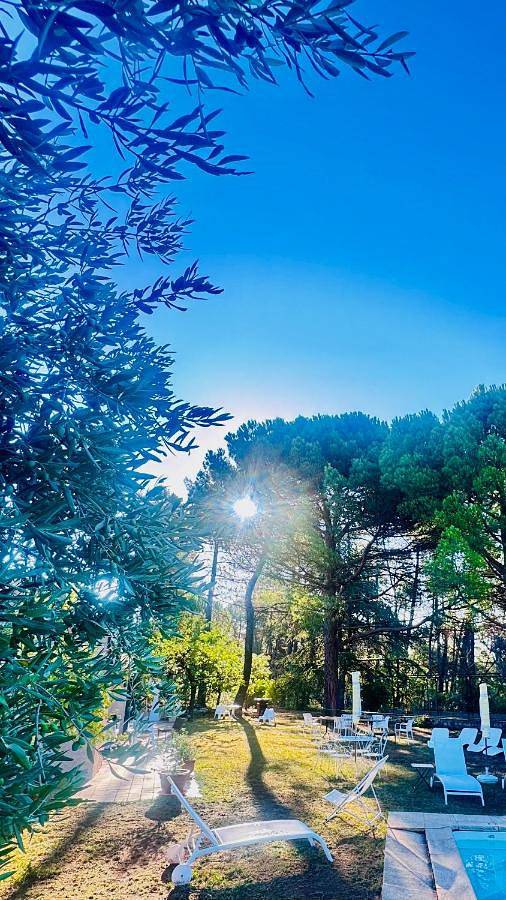 Location de vacances pour 8 personnes, avec jardin ainsi que piscine et vue à Mercuer - 3