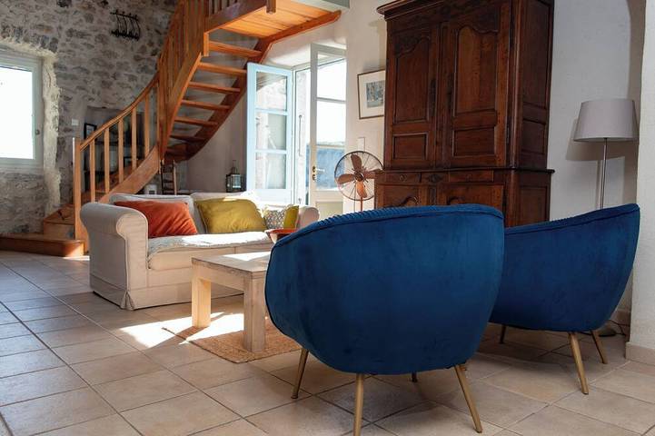 Location de vacances pour 6 personnes, avec balcon et jardin à Balazuc - 3