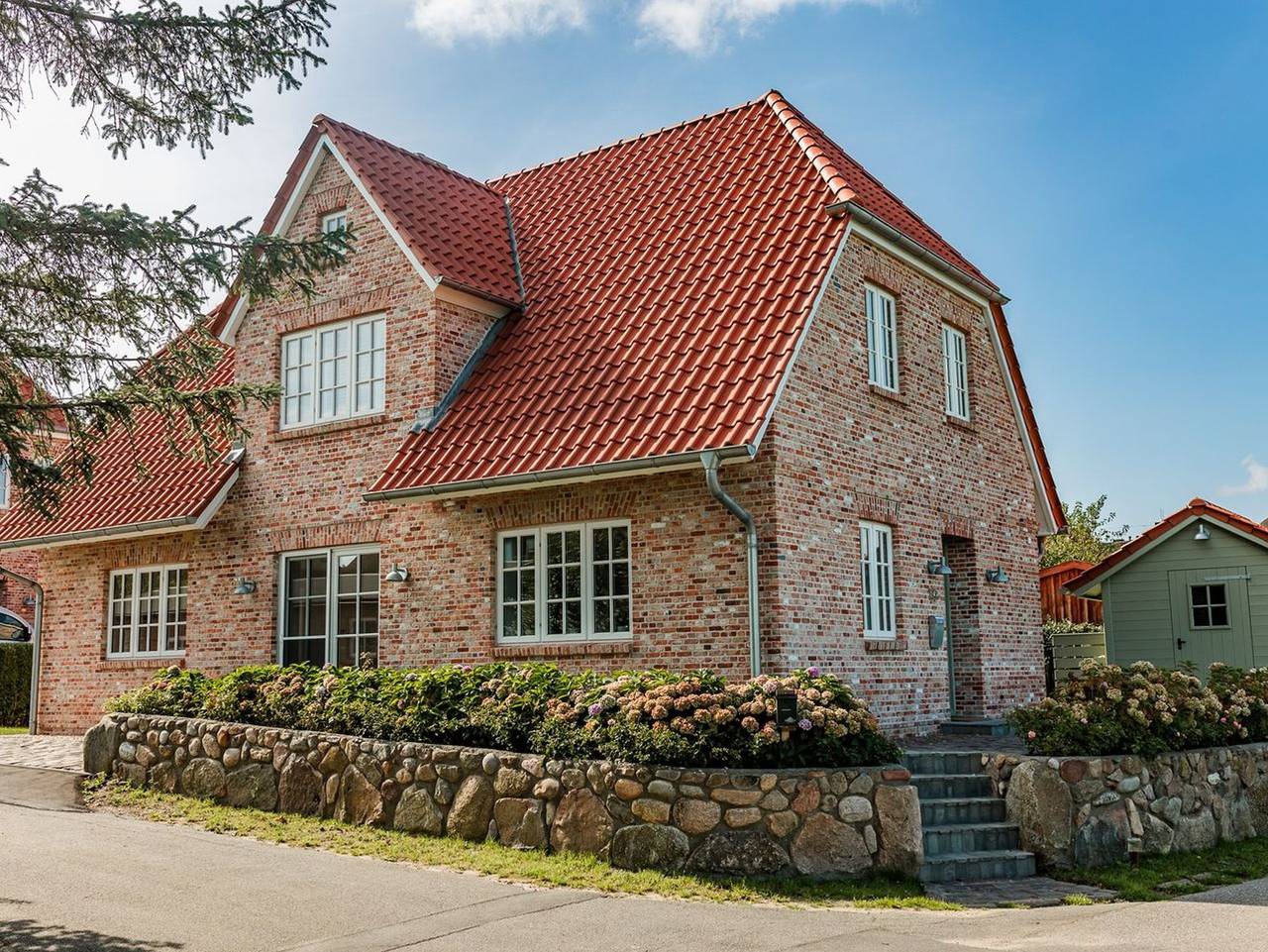 Landhaus John - "Landhaus John: Ihr idyllisches Ferienparadies auf Föhr!" in Klintum, Oldsum
