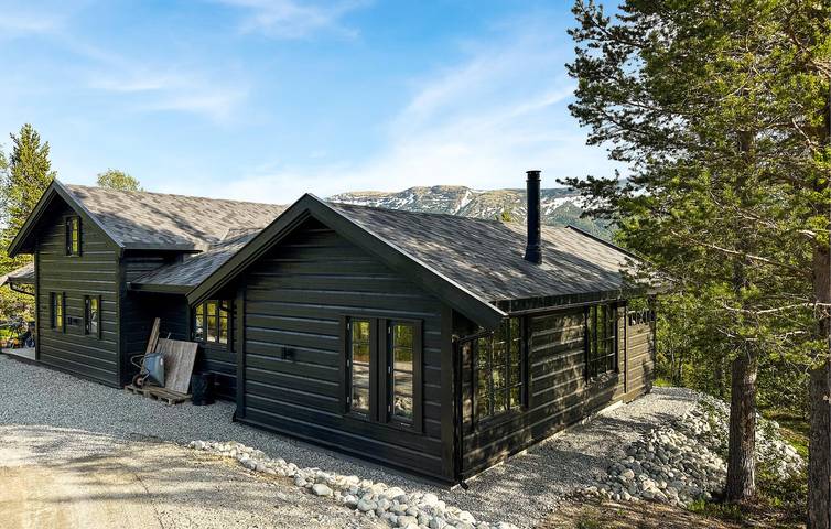 Ferienhaus für 8 Personen mit Terrasse in Lesja