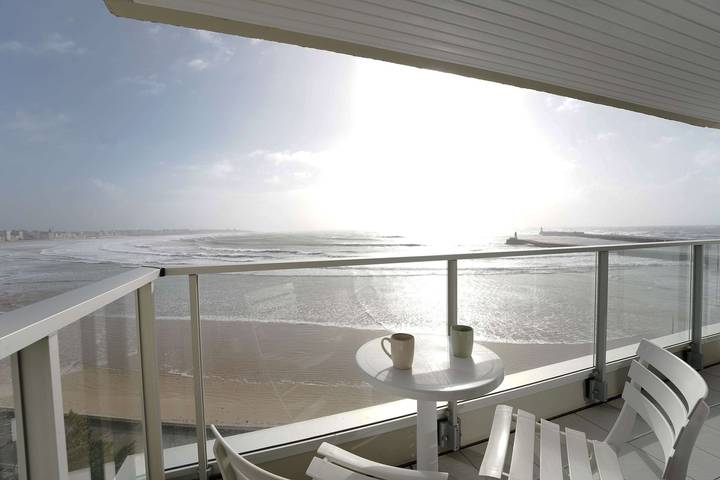 Gîte pour 4 personnes, avec balcon dans Casino Des Atlantes Les Sables