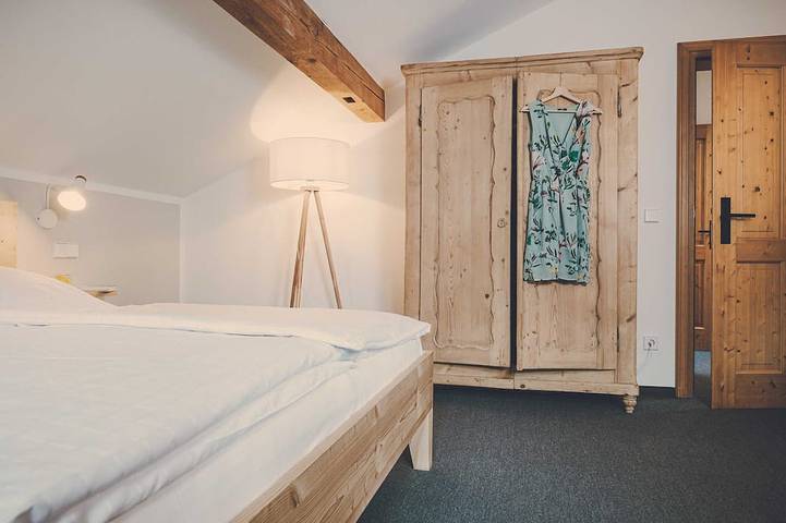Apartmenthotel für 7 Personen, mit Garten und Balkon sowie Sauna am Tegernsee - 4