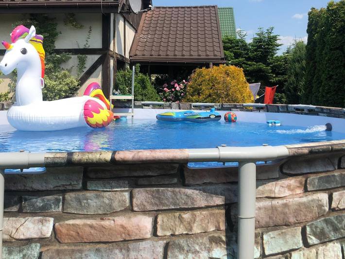 Komfortables Ferienhaus mit Garten, am See in Puddemsdorf, Jezioro Jamno