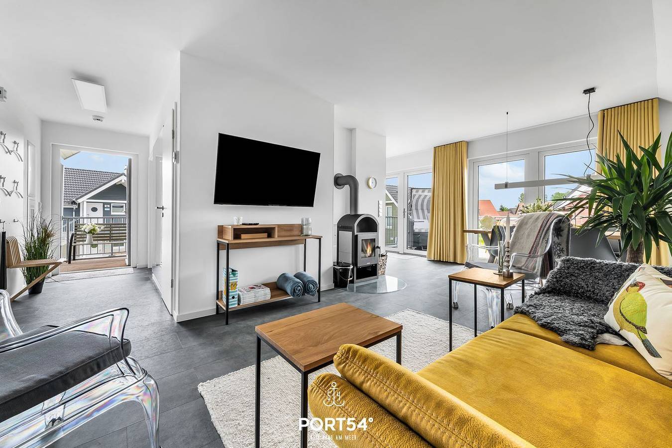 Ganze Wohnung, Sonnendeck Büsum - Strand- und Nordseenah, großzügiger Balkon, Strandkorb in Büsum, Dithmarschen