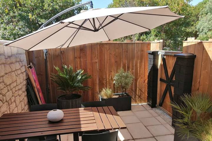 Location de vacances pour 4 personnes, avec Terrasse dans Plage de l'Amélie