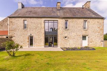 Appartement de vacances pour 12 personnes, avec jardin et terrasse, animaux acceptés dans la Manche