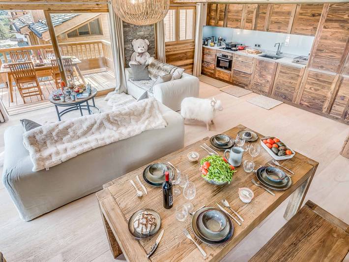 Gîte pour 8 personnes, avec piscine à Tignes - 4