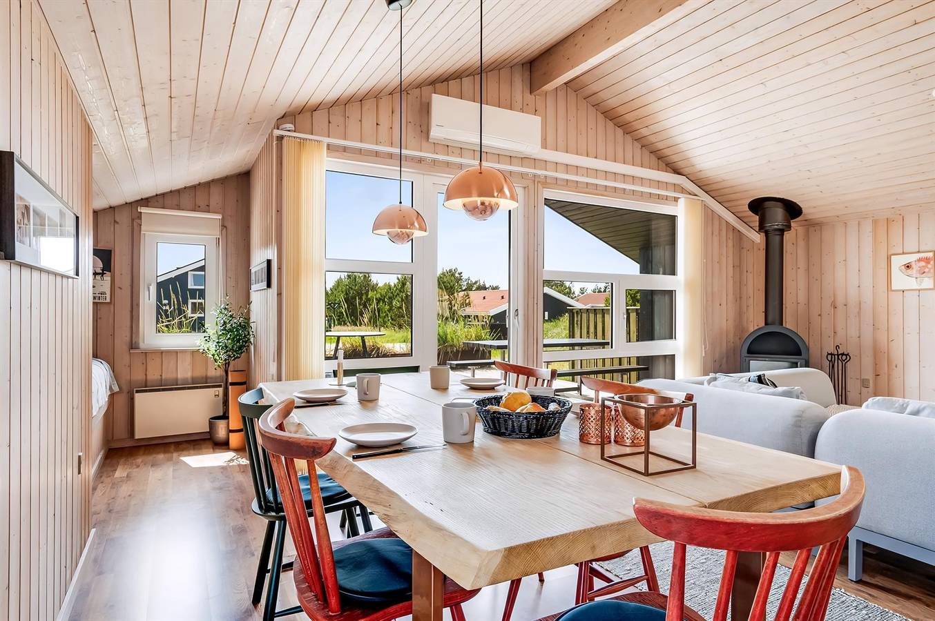 Stunning home in Thisted w/ Sauna, Wifi and 3 Bedrooms in Klitmøller, Thy Nationalpark