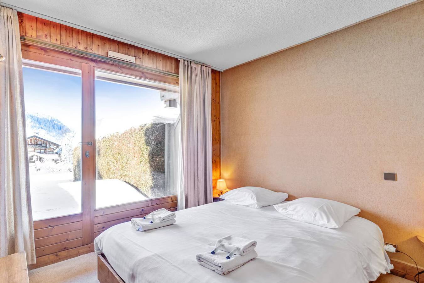 Appartement entier, Appartement avec jardin en front de neige in Megève, Pays du Mont-Blanc