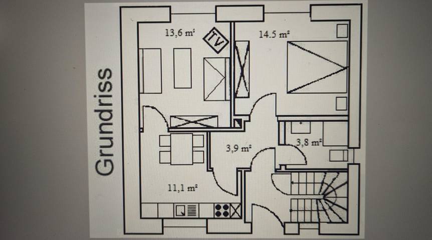 Ferienwohnung für 4 Personen, mit Terrasse in Monschau - 3
