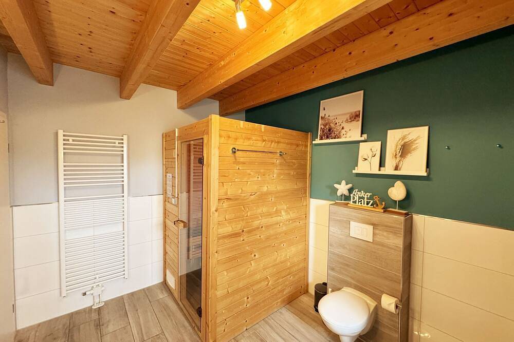 Mr: Ferienhaus Ilsebill mit Sauna, Kamin & Hafenblick - Ferienhaus Ilsebill mit in Gager, Mönchgut
