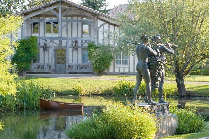 Hôtel pour 4 personnes, avec jacuzzi et sauna ainsi que piscine et jardin à Martillac - 2