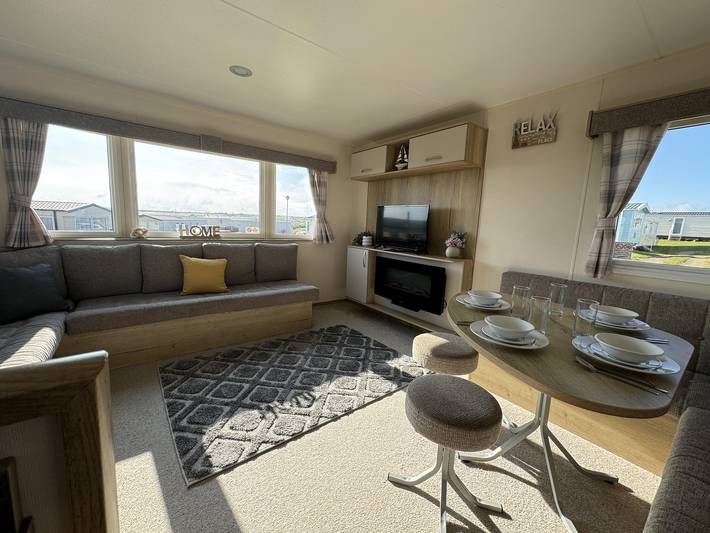 Chalet for 8 people, with Ocean view and Terrace in Cornwall