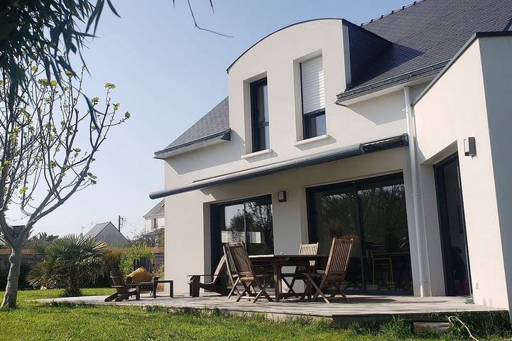 Maison de vacances pour 5 personnes, avec terrasse et jardin à Riantec