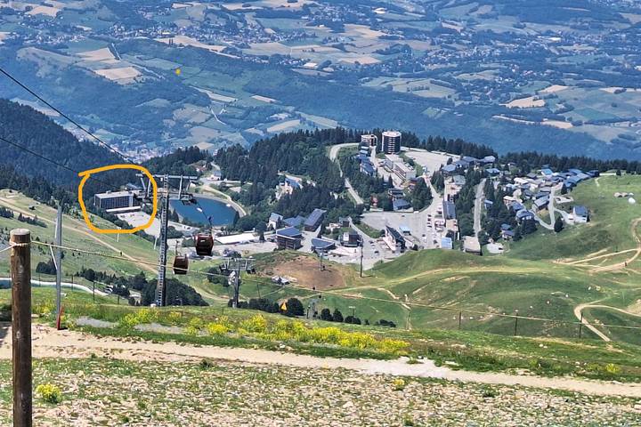 Ganze Wohnung, Cosy studio mountain view 4 pers pkg in Chamrousse, Nationalpark Écrins