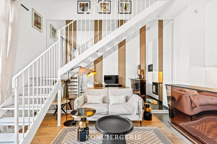 Appartement entier, Appartement de vacances pour 2 personnes in Tour Eiffel, Paris