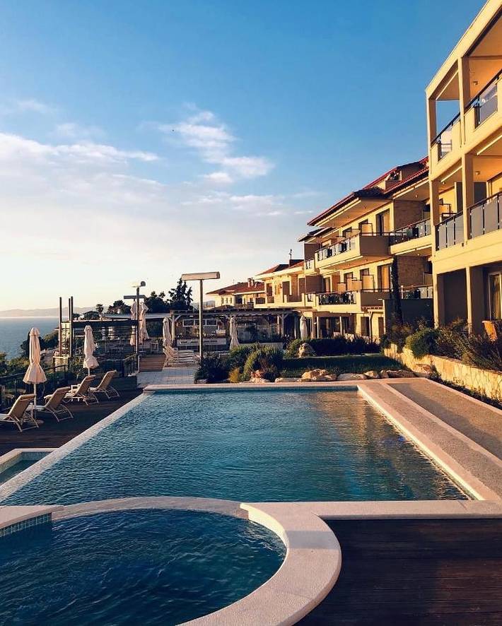 Hotel für 4 Personen, mit Garten und Pool sowie Sauna und Whirlpool