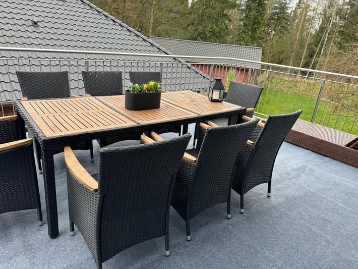 Ferienwohnung für 5 Personen, mit Balkon und Terrasse sowie Garten in Schneverdingen - 3