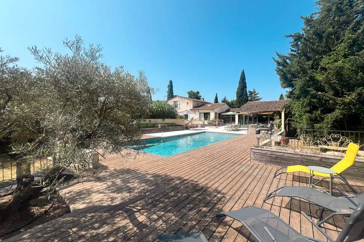 Maison de vacances pour 10 personnes, avec piscine ainsi que jardin et terrasse, animaux acceptés - 1
