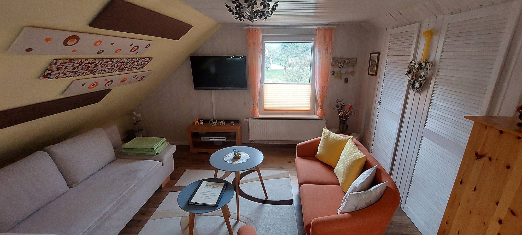 Entire apartment, Apartment 'Ferienwohnung Lucke' with Mountain View, Private Terrace and Wi-Fi in Lückendorf, Oybin