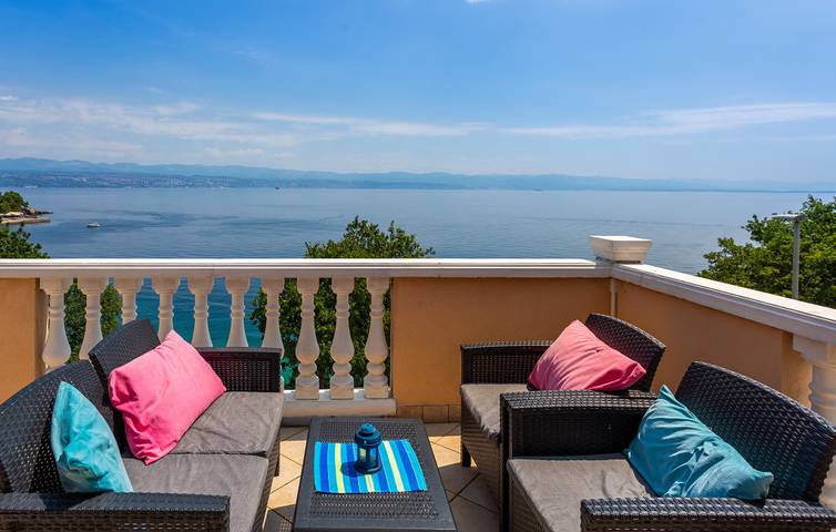 Villa für 12 Personen, mit Terrasse und Garten in Opatija Riviera - 4