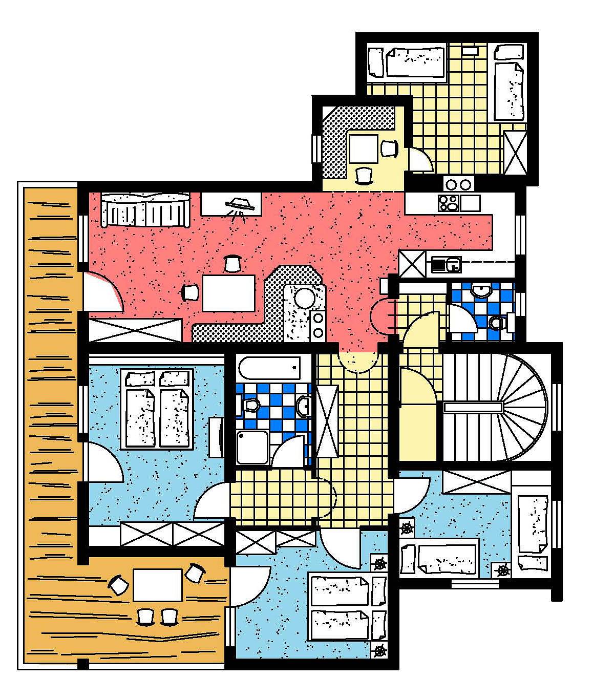 Appartement "Alpenrose" im Obergeschoß in Stubaier Alpen, Sölden (Österreich)