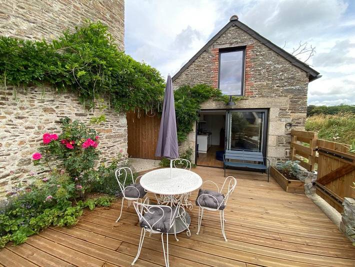 Location de vacances pour 4 personnes, avec Terrasse à Langrolay-sur-Rance